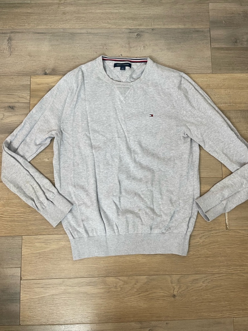 Tommy Hilfiger Heather Gray Crewneck Sweatshirt